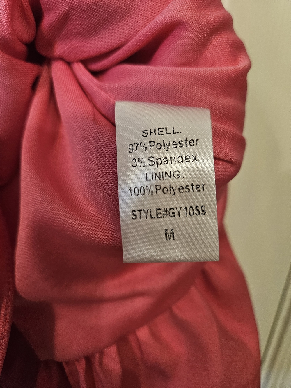 Pink One-Shoulder Ruffle Dress - Picture 4 of 4